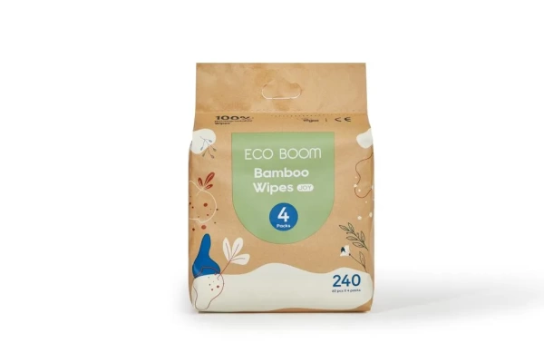 Eco Boom vlažne maramice - 4pack
